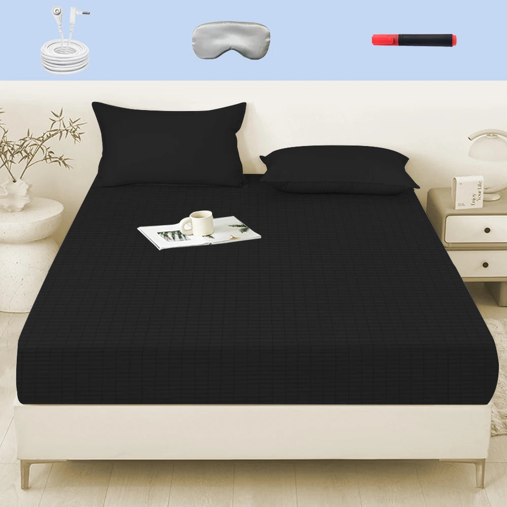 Dreamora Earthing Sheet with Silver Cotton for Better Sleep™