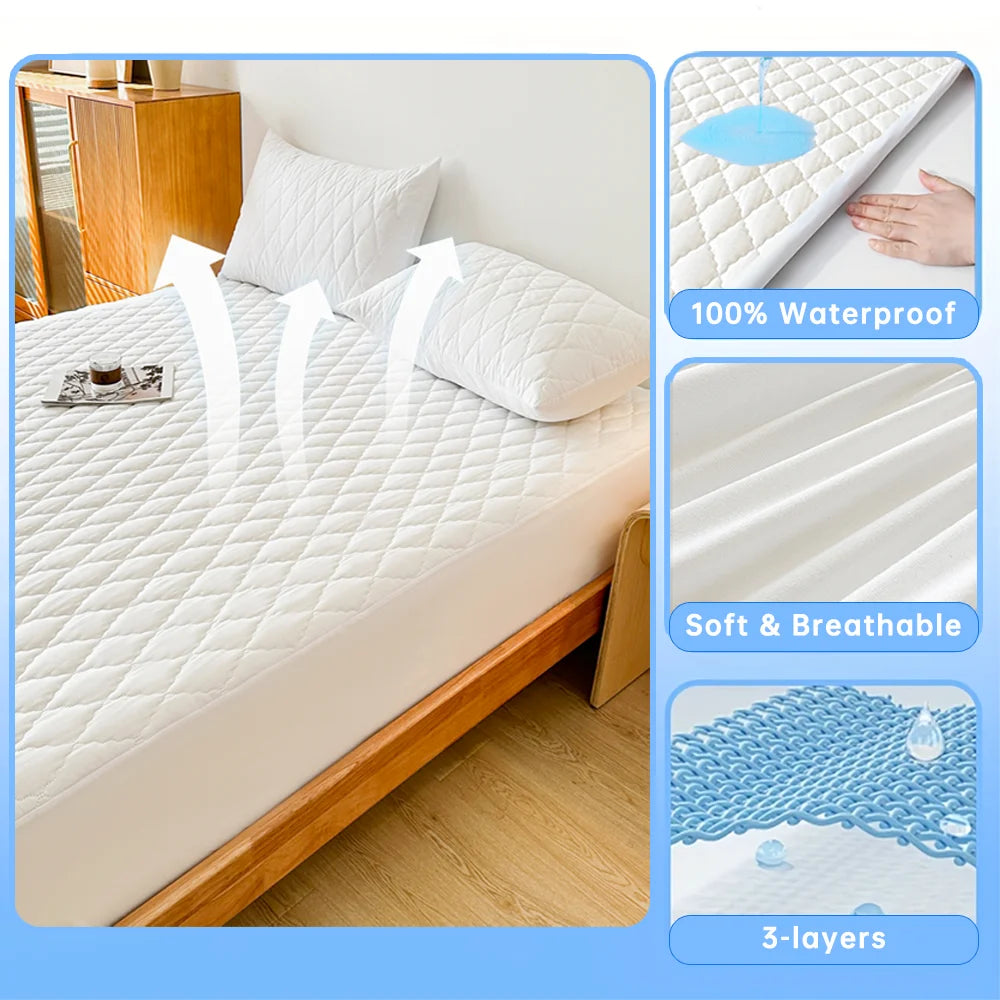 Dreamora Waterproof Mattress Cover – Twin Size™